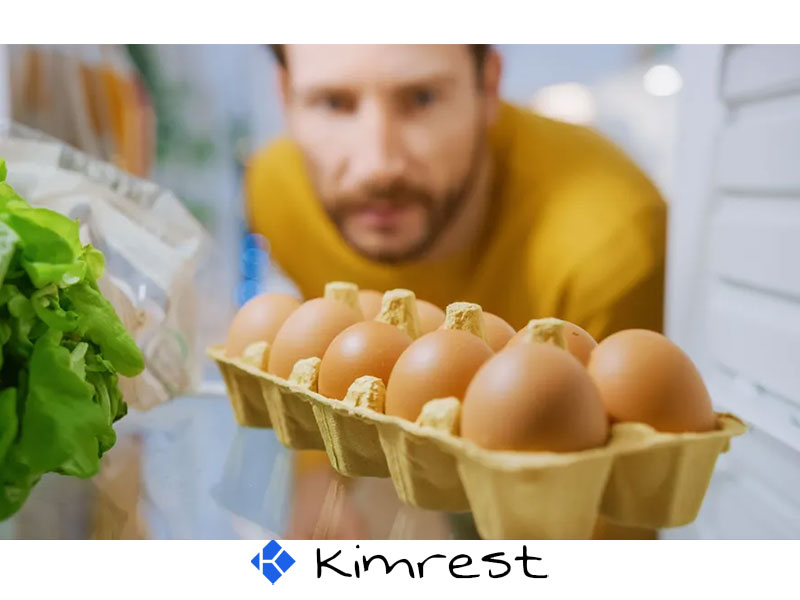 1041-نگهداری تخم مرغ در یخچال-kimrest.com